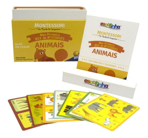 Livro Montessori Meu P Box De Atividades... Animais - Todo Livro