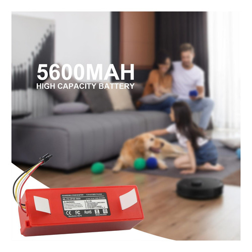 Bateria Compatível Com Xiaomi Mijia Roborock S4, S4 Max, S5,