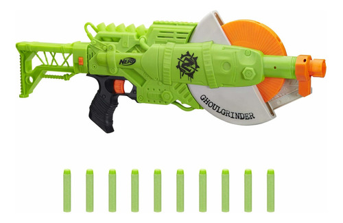 Pistola Juguete Nerf Zombie Strike Ghoulgrinder Blaster  Nfr
