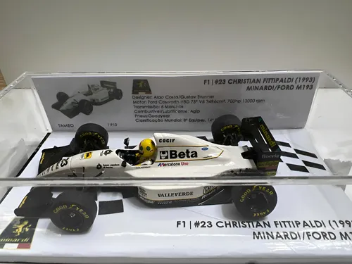 F1 1/43 Minardi Christian Fittipaldi 1993 Kit Tameo | MercadoLivre