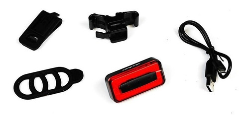 Luz Trasera Bicicleta Recargable Usb Mtb Ruta Ciclismo Led