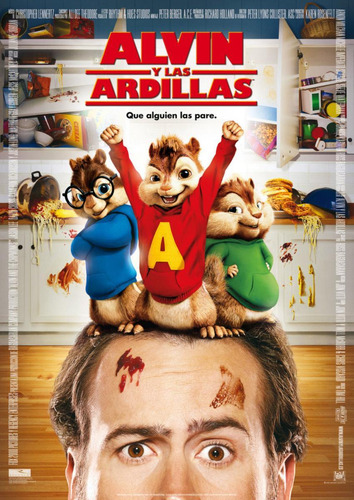 Alvin Y Las Ardillas 1 2 3 Trilogia Peliculas Blu-ray