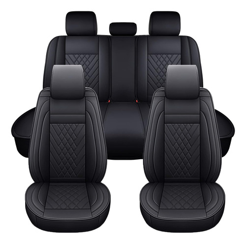 Fundas Para Asientos De Automóvil: Cuero Pu De Primera 6416