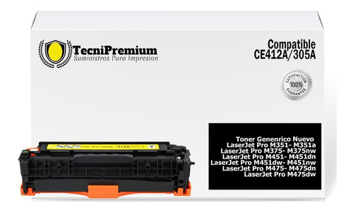 Toner Genérico 305 Impresora  Pro M451  M451dn M475dn M475