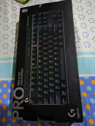 Teclado Logitech G Pro X Tkl Lightspeed Gx Color Negro