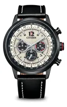 Comprar Citizen Pilot Eco Drive Cronografo Ca4476-19x Fotos Reales Color de la malla Negro Color del bisel Negro Color del fondo Crema