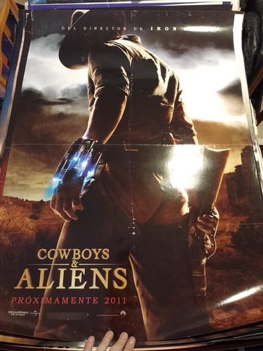 Cowboys Vs Aliens Póster La Plata