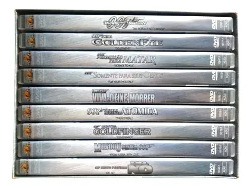 007 DVDセット Coleção James Bond 007 - Edição Especial (9 Dvds) | Parcelamento