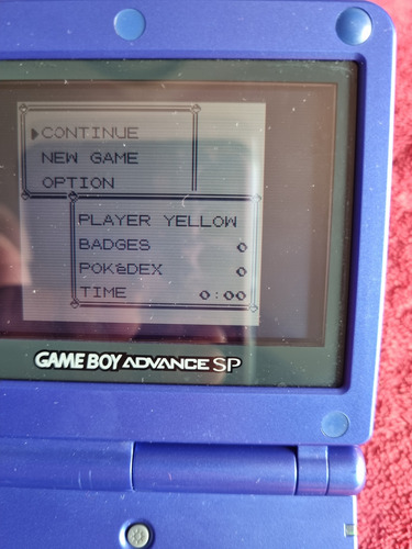 Pokémon Yellow Version Amarillo Pikachu Original Nintendo (Usado)