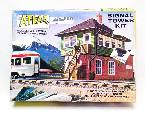 Ero Ferromodelismo Ho 1/87 Edificio Atlas Torre Caseta Señal