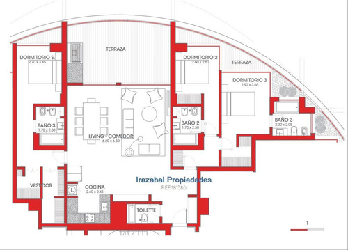 Imagen 11 de 12 de Pent House A Estrenar - Ava La Caleta Cw181380