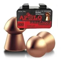 Comprar Balines Apolo Predator 4,5mm Cobreados Estuche X400 