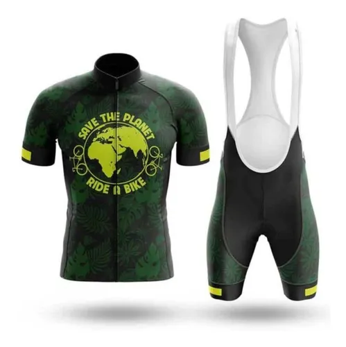 comprar Conjunto Ciclismo Tricota Save The Planet Calza Acolchado 