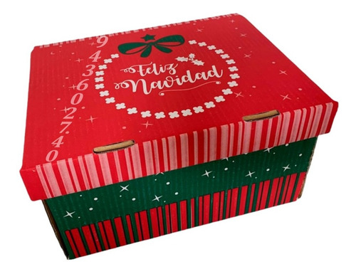 Cajas Navideñas X 6 Unds