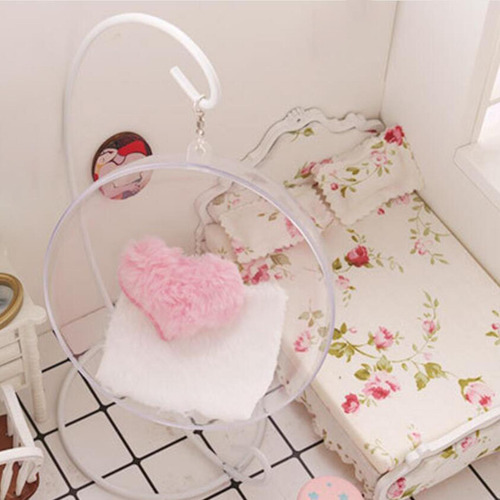 Silla Columpio En Miniatura Simulación De Muebles De Casa