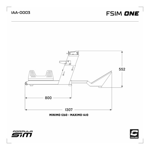 Imagen 4 de 8 de Simulador Manejo Formula Sim One Fsim Sin Butaca C