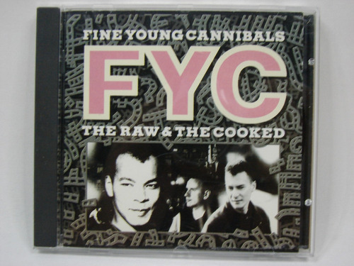 Cd Fine Young Cannibals The Raw & The Cooked Canadá Ed. C/1