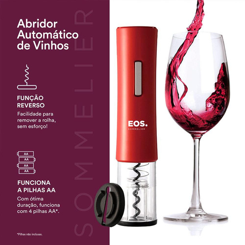 Adega Piubella 82l Porta Invertida 220v E Abridor Vermelho