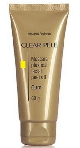 Mascara Plastica Facial Peel Off Ouro Abelha Rainha  60g