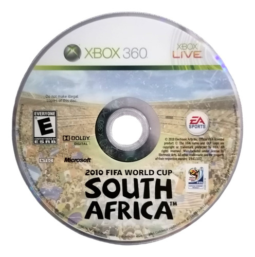 2010 Fifa World Cup South Africa Xbox 360 (Reacondicionado)