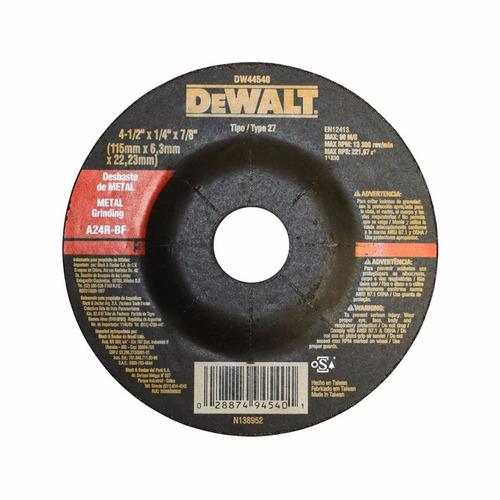 Disco De Pulir Dewalt (dw44540)