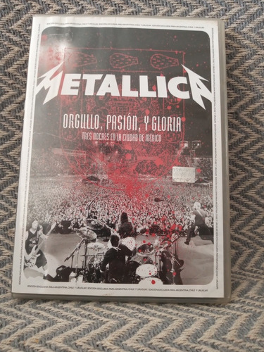 Metallica-orgullo, Pasión Y Gloria Dvd.