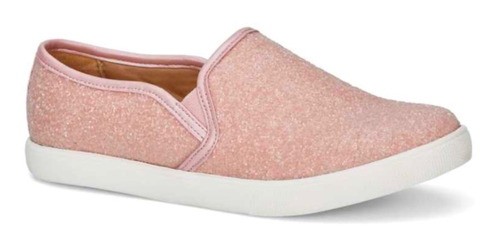 Tenis Andrea Slip On Urbano 9227 Sintético Brillante 