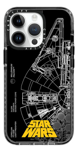 Case iPhone 15 Pro Max Star Wars Halcón Milenario