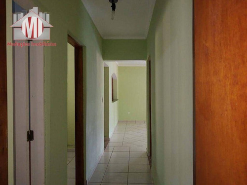 Imagem 4 de 30 de Linda Chácara Com 03 Dormitórios, Cômodos Amplos, Bem Localizada, Toda Gramada, À Venda, 1050 M² Por R$ 480.000 - Zona Rural - Pinhalzinho/sp - Ch0971