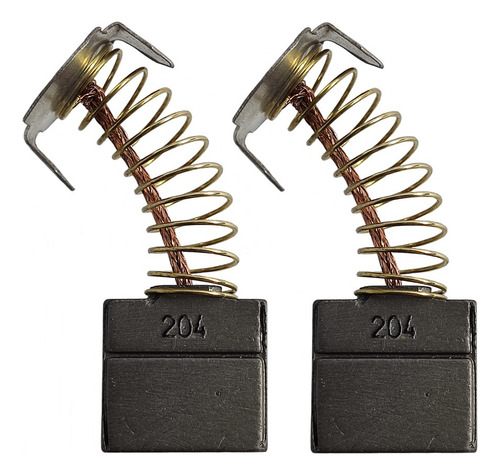 Escova De Carvão Martelo Hm1800/hm1801/hm1810 Cb-204 Makita