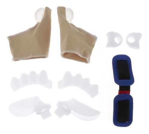 Corrector Ortopédico Kits Transpirable Dedo Separador S