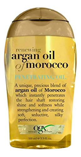 Aceite De Argan Marroqui Ogx Morroco 