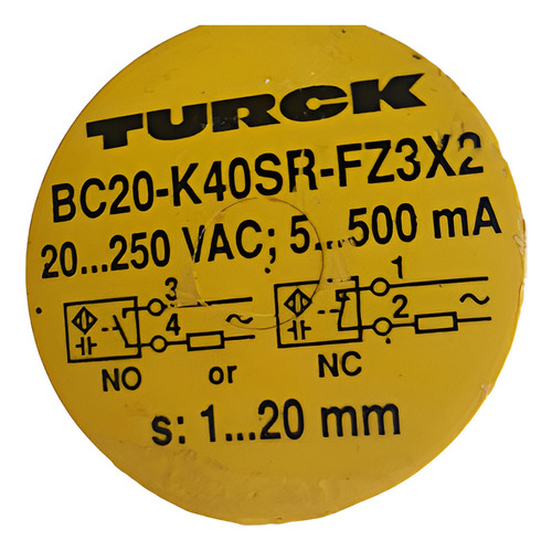 Sensor Turck Bc20-k40sr-fz3x2 Capacitivo Sensor-usa