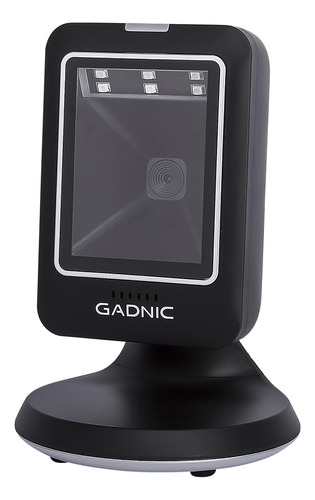 Scanner De Código De Barras Gadnic Omnidireccional 2d Usb Color Negro