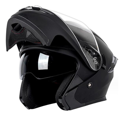 Casco Integral Para Moto Winter Warm Flip-up Street