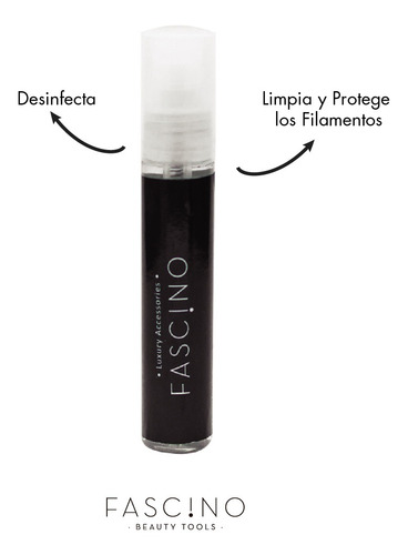 Kit Limpia Brochas: Líquido + Pad Cleansing Fascino