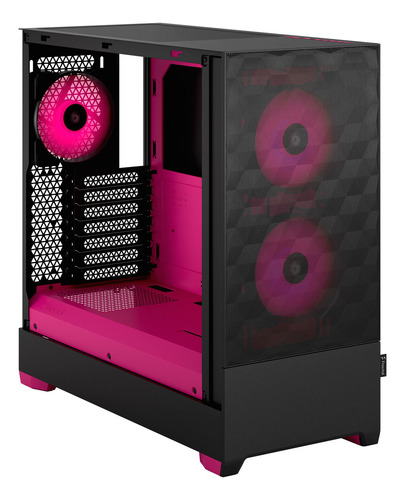 Fractal Design Pop Air Rgb Magenta Core Tinte Transparente De Vidrio Templado, Fd-c-por1a-03