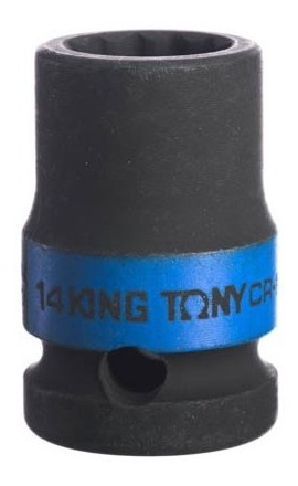 Soquete De Impacto Estriado  14mm - 1/2  453014m - King Tony