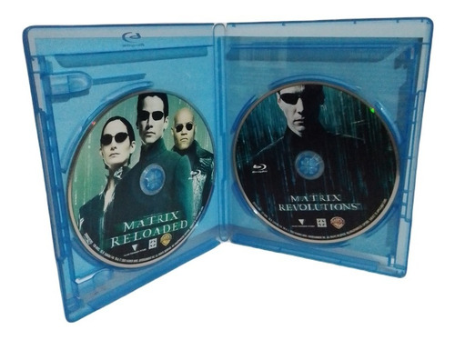 Peliculas Matrix Reloaded Y Matrix Revolutions - Bluray (Usado)