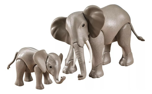 Playmobil Add On 7995 Elefante Con Bebé Bolsa Cantidad De Piezas 2