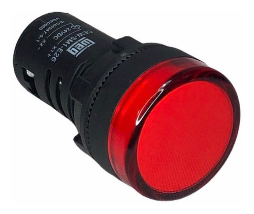 Sinaleiro De Led Vermelho Weg 22mm 24vcavcc Ip54 Cew-sm1-e26