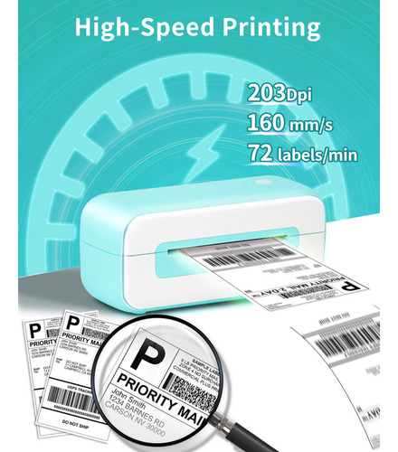 Impresora Termica Impresora De Etiquetas Usb Phomemo Pm-246