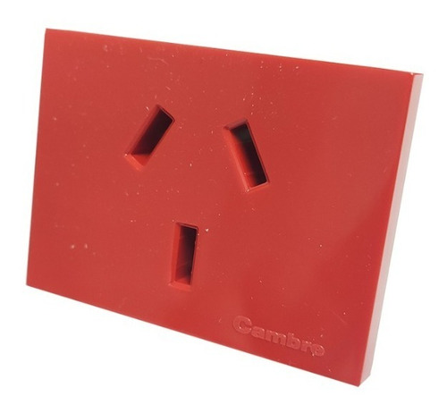 Modulo Toma 10a Rojo Cambre 7604