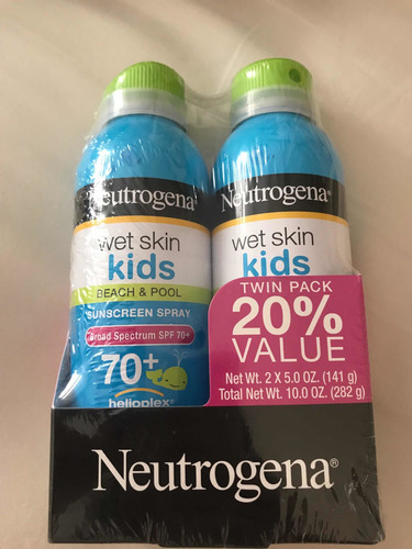 Kit Com 2 Protetor Neutrogena Wet Skin Kids