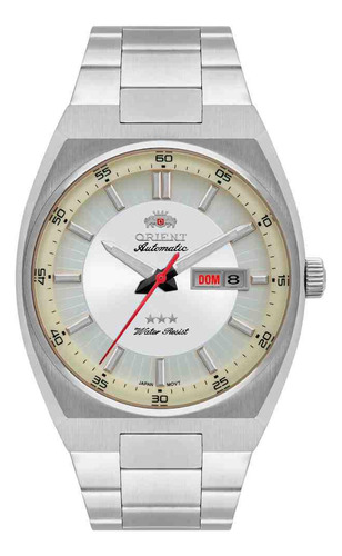 Relógio Masculino Orient Automático 469ss087f S1sx Prata