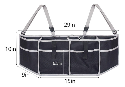 Bolsa De Almacenamiento Para Asiento Trasero De Coche,
