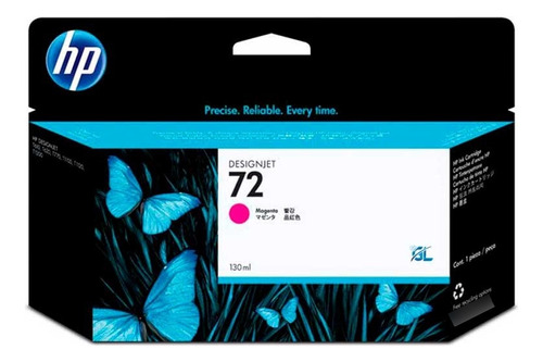 Cartucho Hp 72 C9372a Magenta 130ml