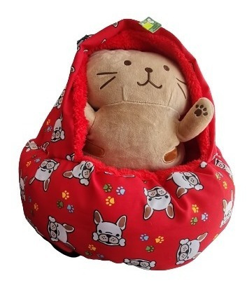 Imagen 3 de 3 de Cama Para Mascotas Tipo Nido Con Manta Talla M