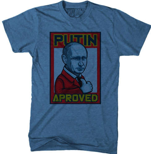 Playera Presidente Putin Aproved Marca  Rott Wear