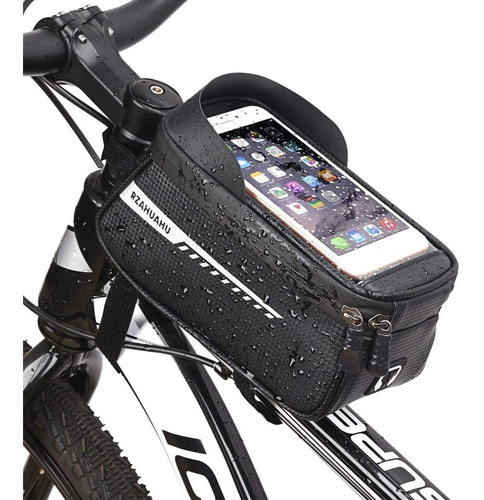 Imagen 1 de 5 de Bolso Porta Celular Y Accesorios Bicicleta Impermeable Mtb